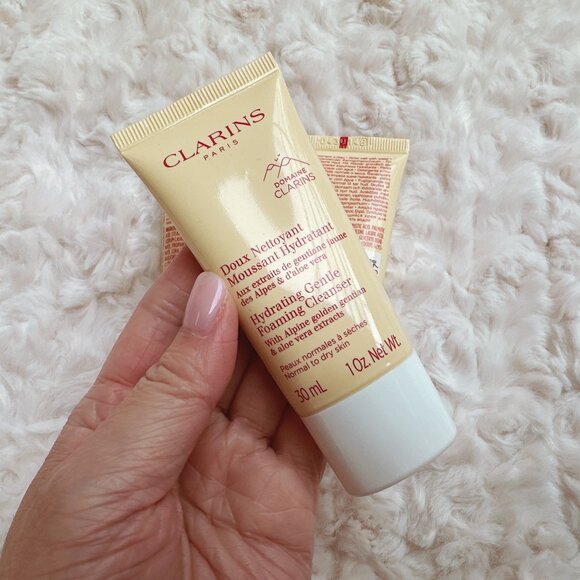 Clarins Hydrating Gentle Foaming Cleanser 30ml x 3 - Picture 2 of 4